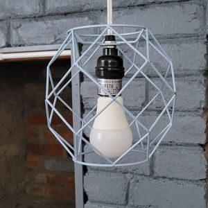 Modern hanging lamp 7in